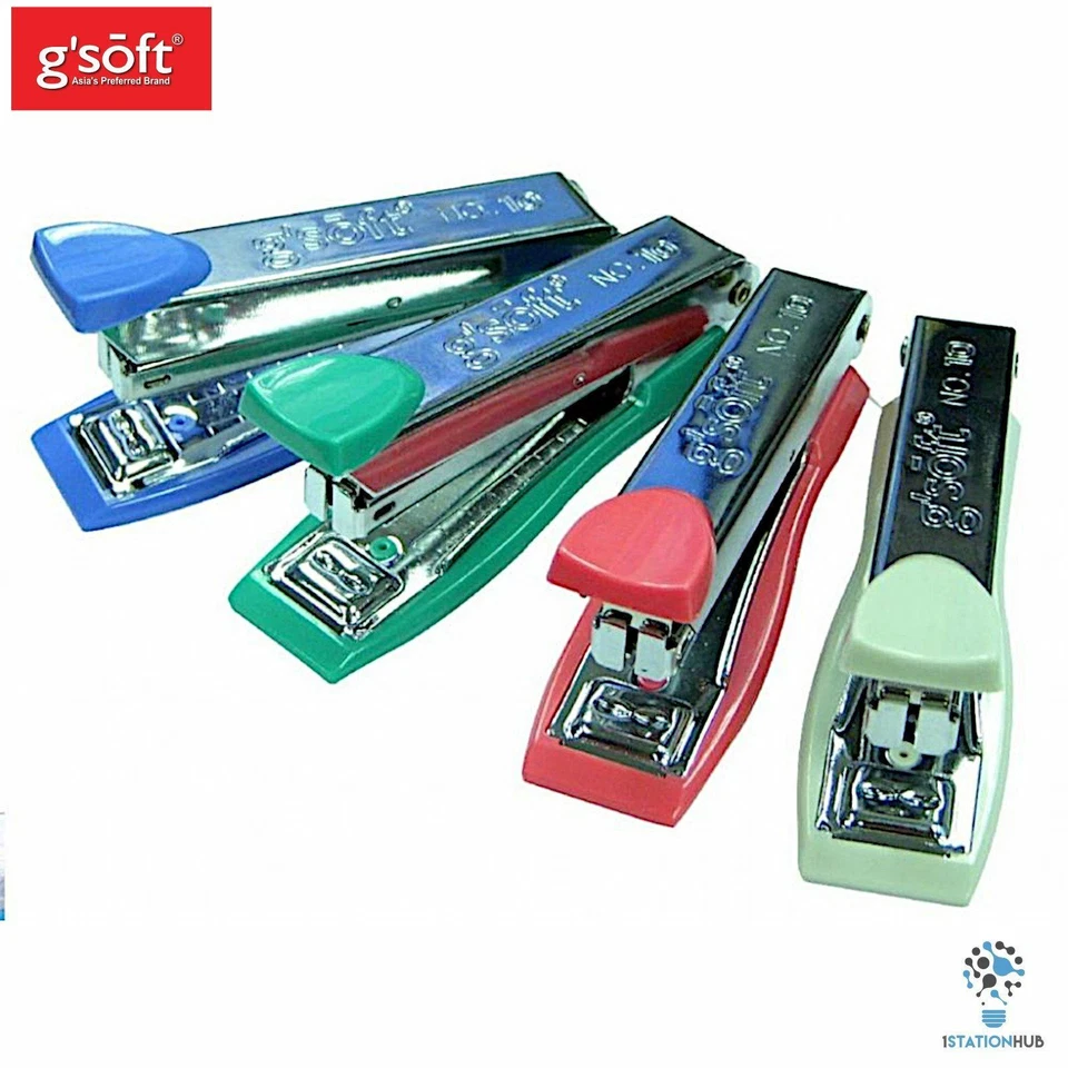 G'Soft No.10 Stapler | Home Office School Desk Clerk Stationery - Image 1 of 1