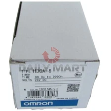 New in Box Omron H3CA-8 Solid-State Timer 100/110/120VAC H3CA8 Thumbwheel Switch