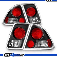 For 2001-2005 Honda Civic Dx Ex Gx Lx Vp Hybrid 4dr Altezza Black Jdm Tail Light