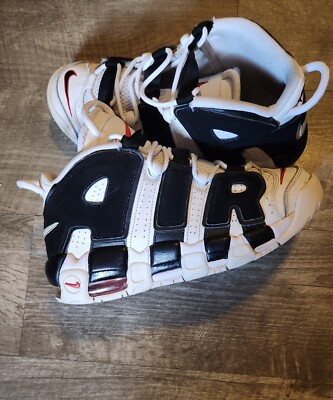 Nike SCOTTIE PIPPEN YOUTH Air Uptempo black White Sneakers 415082-105 