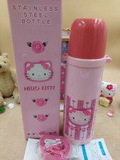Sanrio Hello Kitty Stainless Steel Bottle Kitty Rose Collection Japan 2000 Rare
