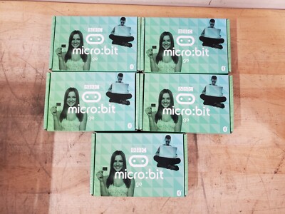 Lot of 5 New in Sealed Box BBC Micro:Bit Go V1.5 Development Board Kits