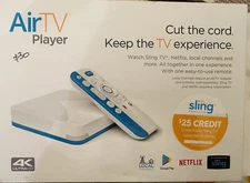 AirTV Streaming Media Player HD 4K Sling Netflix Google Play UIW4010ECH 