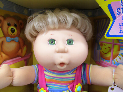 Vtg Original Cabbage Patch Kids Babblin' Fun NIB Mattel 20838 1998