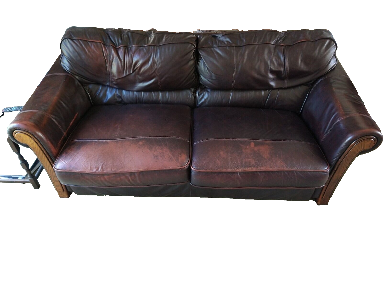 2 and 3 Seater Brown Leather Sofas eBay