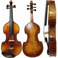 Baroque style 5 strings violin 4/4 SONG Master fiddle big resonant sound 15561