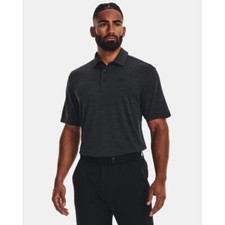NWT Under Armour Men's UA Playoff 3.0 Polo in Black sz Large