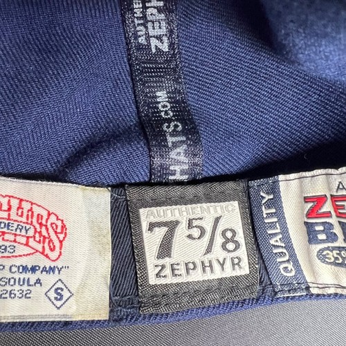 Vintage Houston Astros Fitted Cap Wool Blend Zephyr Cap Blank, size 7-5/8 - Picture 15 of 19