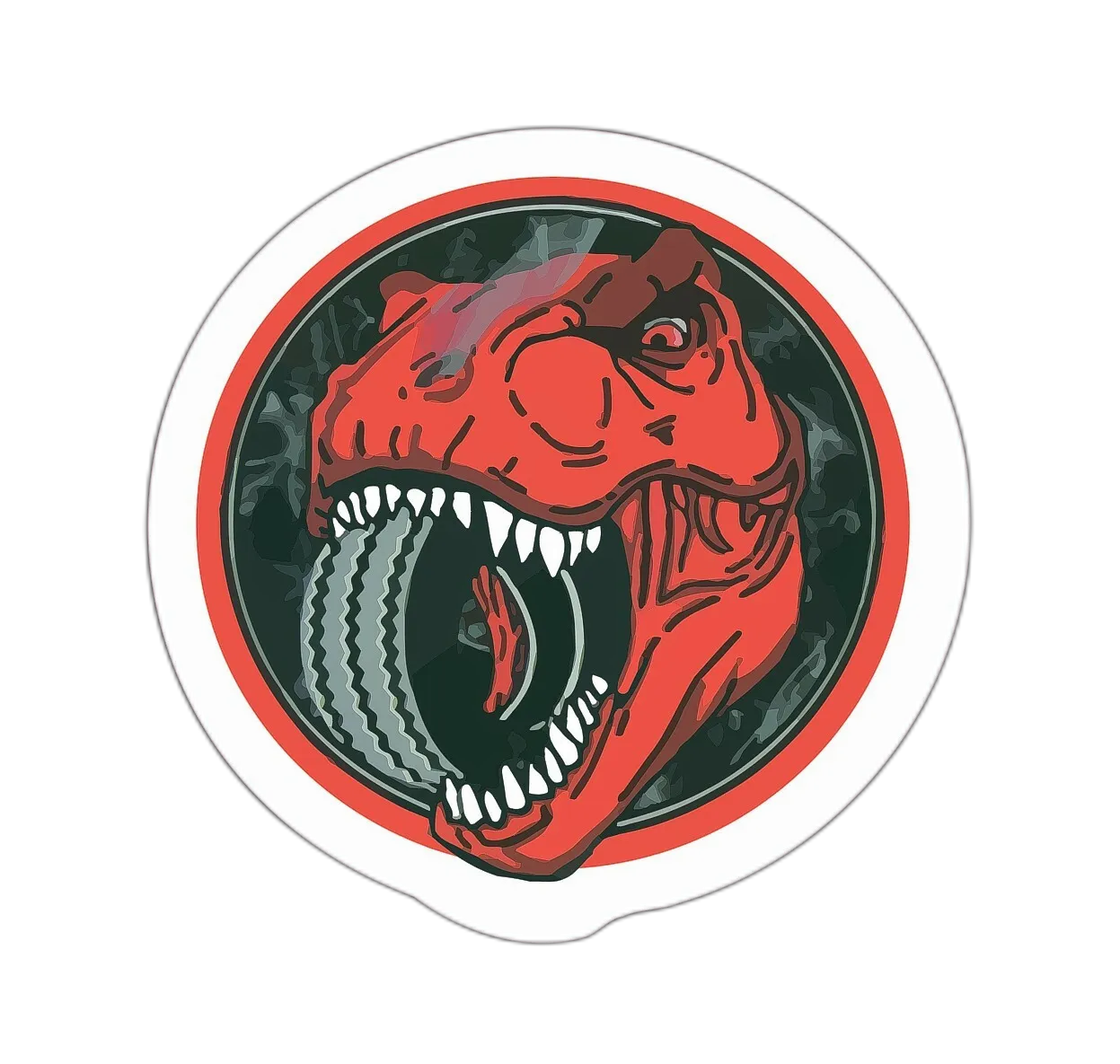 T-Rex Tire Racing Smoke Sticker Decal