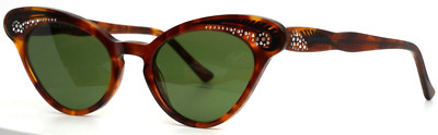 MOREL ORIGINALE Roxane 90030C TT15 Tortoise Cat Eye Sunglasses 49-20-145 J