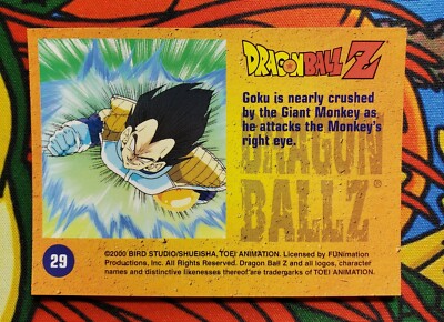 2000 Dragon Ball Z: Chromium Archive Edition Holo Chrome Goku #29