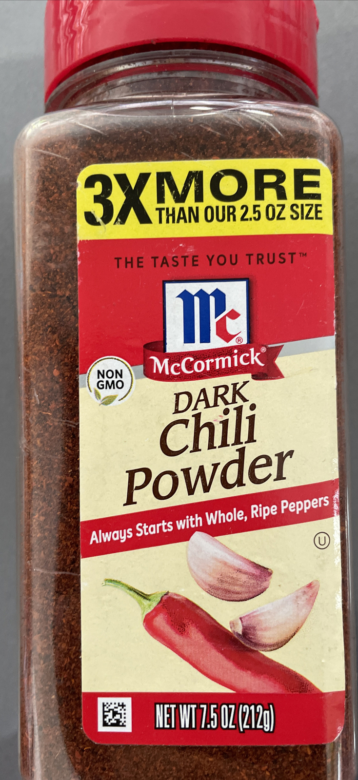 McCormick Dark Chili Powder, 7.5 oz 52100038209 eBay