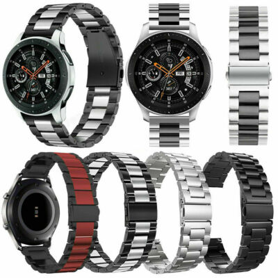 For Samsung Galaxy Watch 3 41mm 45mm  Stainless Steel Strap Watch Band Wristband