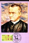 GREGOR MENDEL HEREDITY HEALTH MEDICINE 1984 GERMANY MAXIMUM CARD  FDC