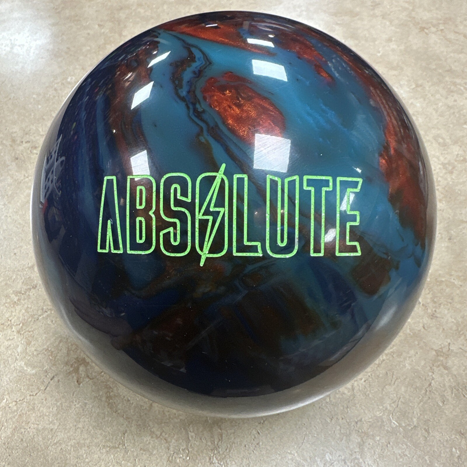 15lb NIB Storm ABSOLUTE PEARL PRO-CG Overseas 2nd Quality Bowling Ball RARE