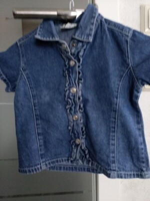 Bluse (Jeans) für Mädchen in Gr. 92 von H&M