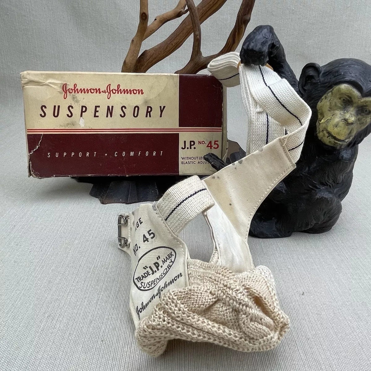 Suspensory JP #45 Vintage J&J ~XL~ Jock Testicular Support Medical or Fetish