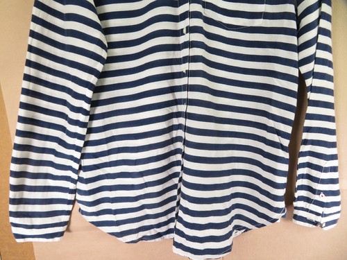 Tommy Hilfiger - Blue & White Striped - Relaxed Fit - Long Sleeve Shirt - Size 6 - Picture 5 of 9