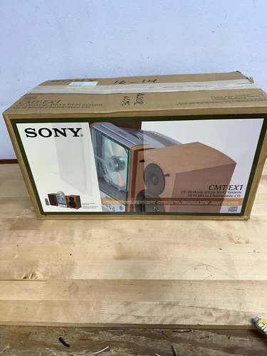 RARE Sony CMT EX1 Compact Component System Vertical Load 2000 Stereo G2U