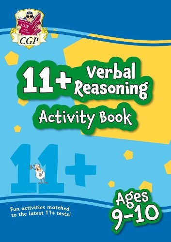Thumbnail - Cgp Books 11+ Activity Book: Verbal Reasoning - Ages 9-10