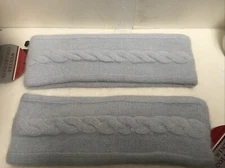 LOT OF 2 WINTER COLLECTION HEADBAND,ANGORA RABBIT HAIR BLEND BABY BLUE COLOR NWT