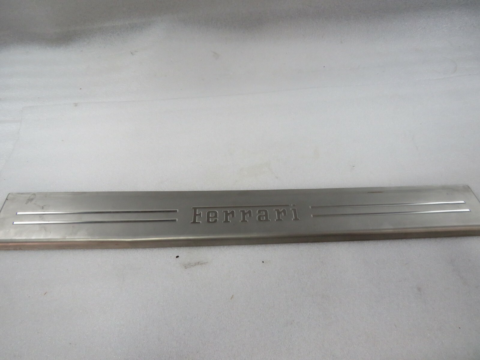 Ferrari FF, RH, Right, Door Step Plate, Stainless, Used, P/N 83315100