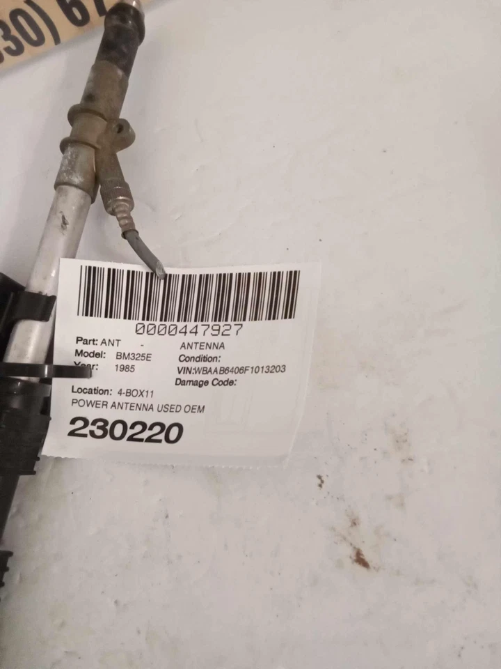 СИЛОВАЯ АНТЕННА BMW 325E 85 - Изображение 4 из 4