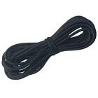 1/4" x 25' Elastic Bungee Cord Kayak Stretch String Rope Black Shock Cords