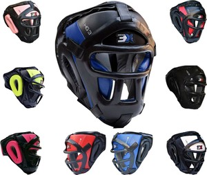 Head Guard Protector Helmet Boxing Martial Arts Gear MMA Muay Thai Kick UFC