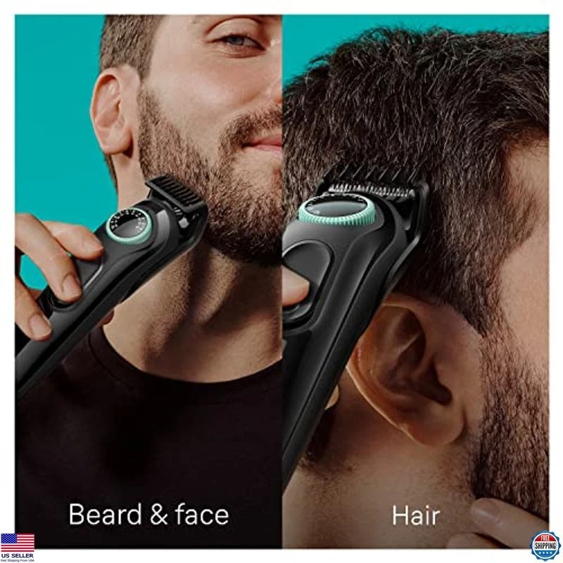 Braun Series 3 3450 Kit de Acicalamiento 5 en 1 para Hombre - Recortadora, Cortapelos, Lavable Foto 4 de 4