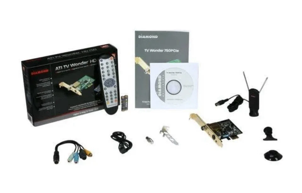 DIAMOND ATI TV Wonder HD750 PCI-E HD TV Tuner Card, TVW750PCIE v3,  NIB - Image 3 of 4