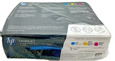 HP 202A Tri-pack High Yield Cyan/Magenta/Yellow Original LaserJet Toner OPENBOX