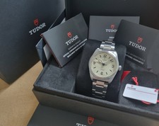 Tudor Ranger 79950-0008mm 39 Beige Domed Dial Dune White Full Set New 11-2025 2