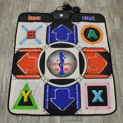 Pelican Universal Dance Pad Mat PS2 Xbox GameCube DDR Revolution Lets Dance 
