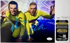 WWE NXT Elton Prince & Kit Wilson Signed Pretty Deadly 8x10 Photo A JSA COA