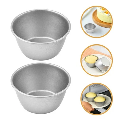 2 Pcs Dessert Mold Petit Moule A Gateau Moules À Gâteaux Pour La Cuisson - Photo 1/4
