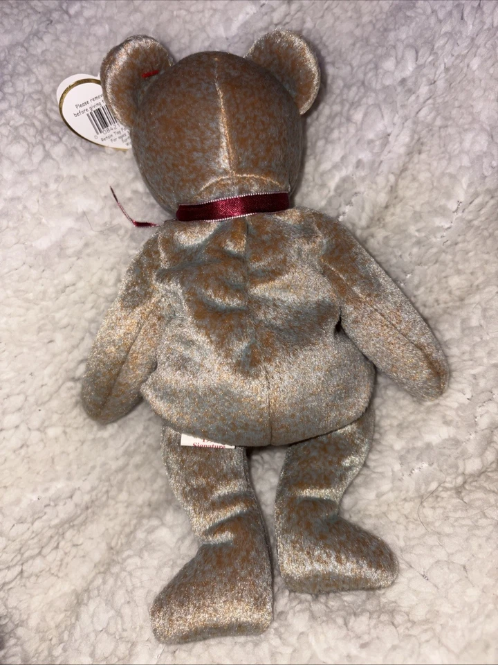 Ty Signature Bear Beanie Babies - Signature 1999 marrón Foto 2 de 3