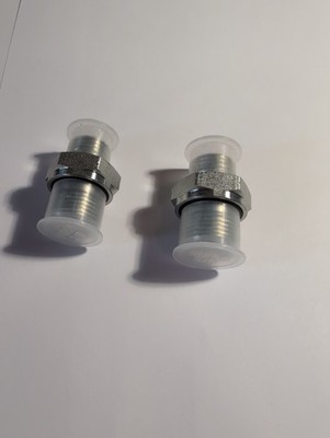3/8 BSPP X M14 DIN WITH SEAL LOT OF (2) CHINESE MINI DIGGERS AGT RIPPA CFG MIVA 