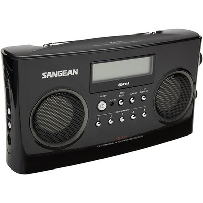 Sangean PR-D5BK AM/FM Stereo RBDS Digital Tuning Radio - Black (prd5)