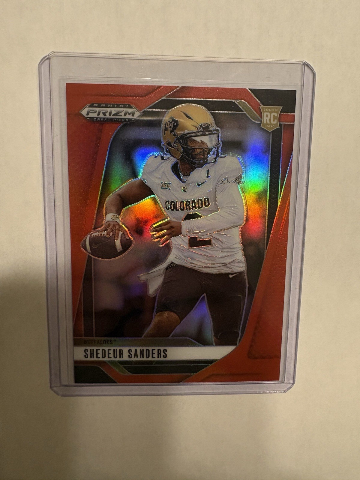 2025 Panini Prizm Draft Picks /399 Shedeur Sanders RC RED PRIZM #19 Colorado
