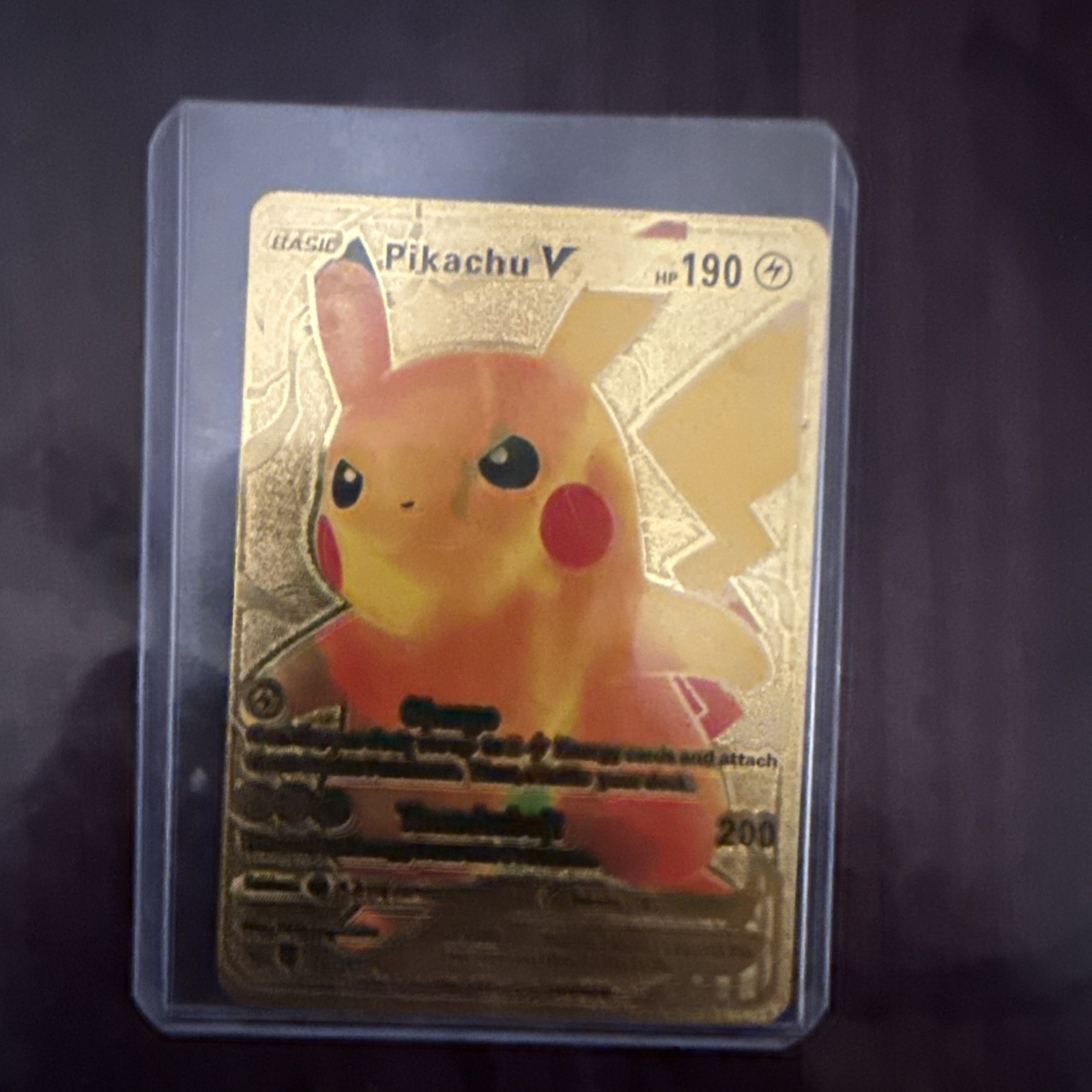 Pikachu V 170/185 Ultra Rare Full Art Holo Pokemon TCG English 2020 Card