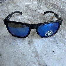 HURLEY HSM1004OP 001 Black Polarized Blue Lens Sunglasses -New