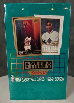 SKYBOX SERIES 2 NBA BASKETBALL 1990-1991 SEASON SEALED BOX NEW