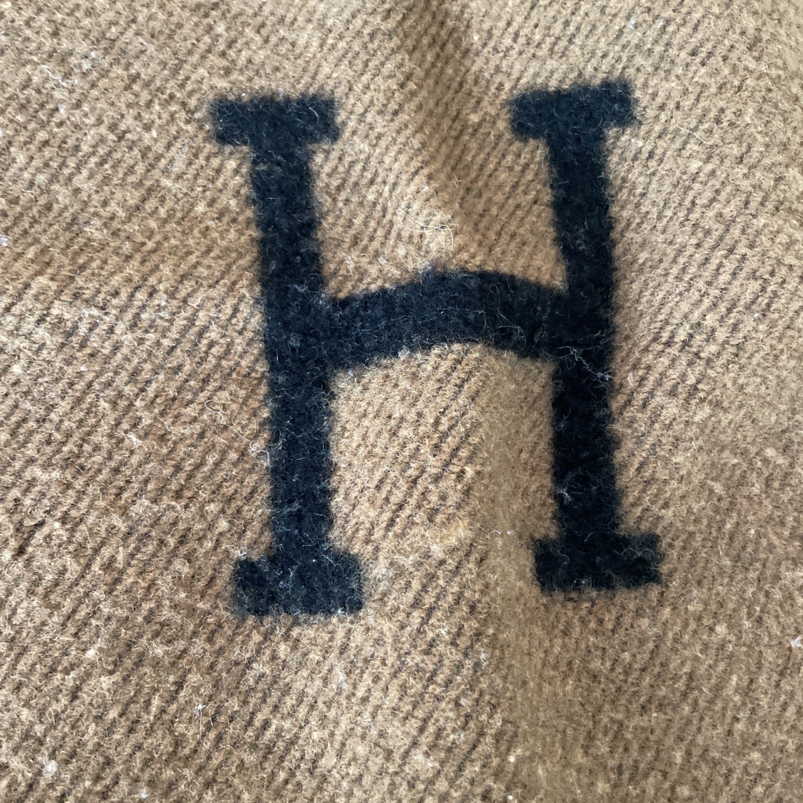 Hermes Vintage Wool Throw