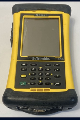 #ad #ad Trimble Nomad 6gb Data Collector Handheld Rugged Needs A New Battery Read $132.00