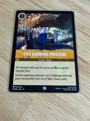 #ad This Growing Pressure 29 204 Wilds Unknown Regular $1.00