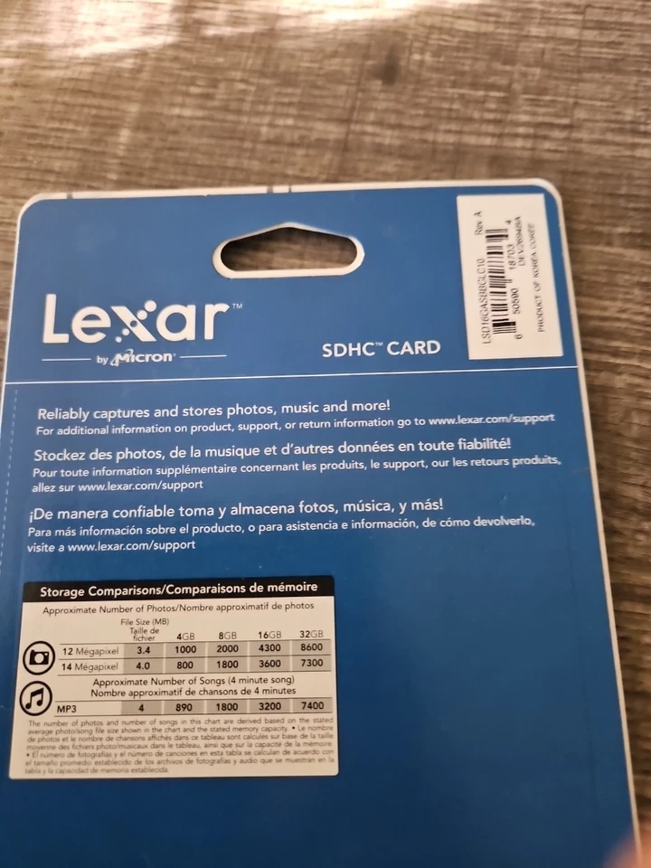 Lexar 16GB Multi-Use SDHC Memory Card - Image 3 of 4