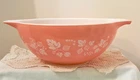 4 QT. GOOSEBERRY PINK by PYREX CINDERELLA MIXING BOWL 444