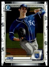 2020 Bowman Chrome Prospects Daniel Lynch Kansas City Royals #BCP-84