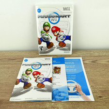Mario Kart Wii CASE MANUAL and INSERTS ONLY Nintendo, 2008 - NO GAME